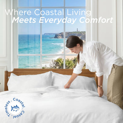 Southern Tide Cotton Twill 300 Thread Count Sheet Set