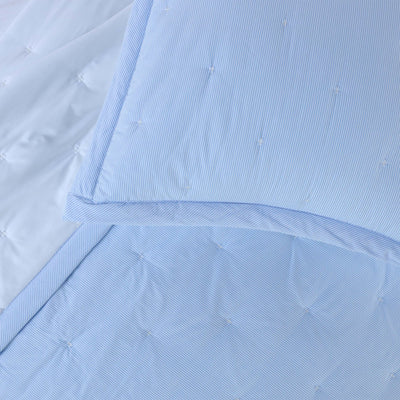 Southern Tide Darien Blue/White Quilt and Euro