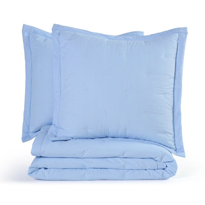 Southern Tide Darien Blue/White Quilt and Euro