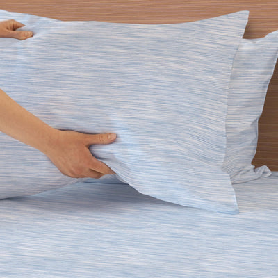 Southern Tide Distressed Stripe Blue Sheet Set