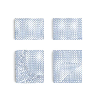Southern Tide Hampstead 100% Cotton Blue Sheet Set