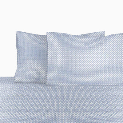 Southern Tide Hampstead 100% Cotton Blue Sheet Set