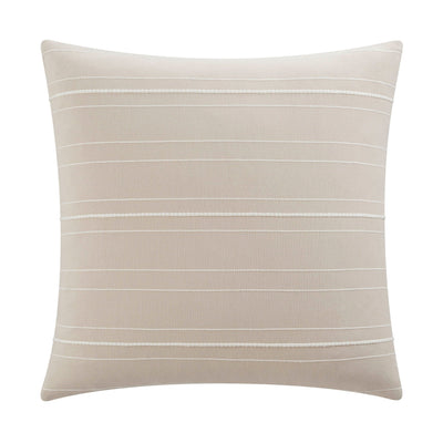 Southern Tide Hartsville 100% Cotton Square Tan Decorative Pillow