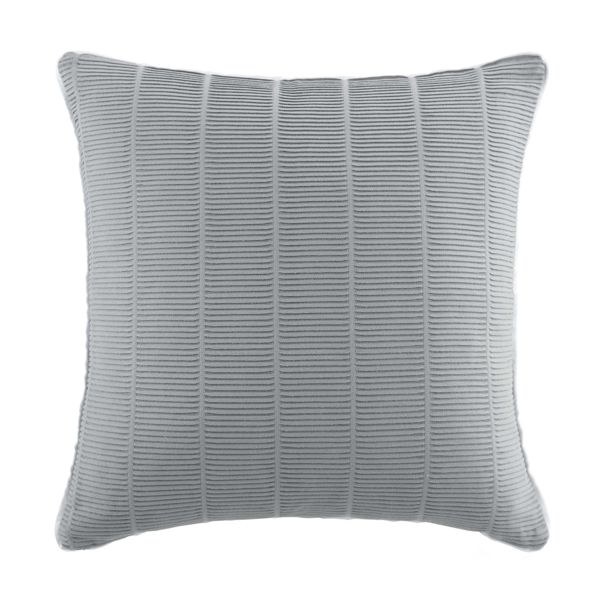 Southern Tide Moby 100% Cotton Square Grey Decorative Pillow