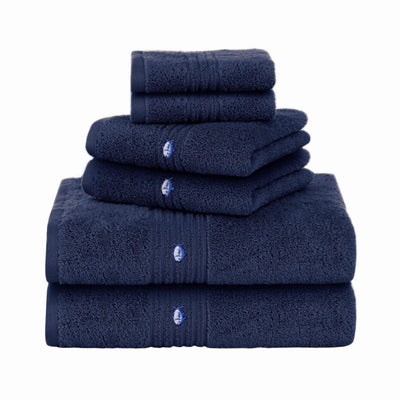 Southern Tide Performance 5.0 Cotton Durable 6-Piece Bath Towel Set