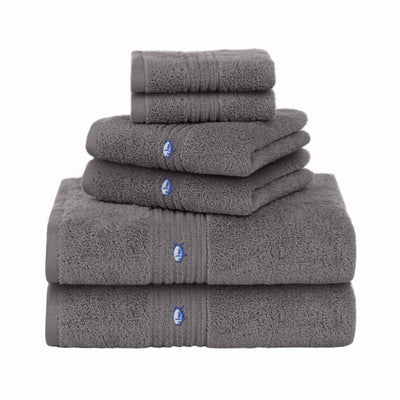 Southern Tide Performance 5.0 Cotton Durable 6-Piece Bath Towel Set