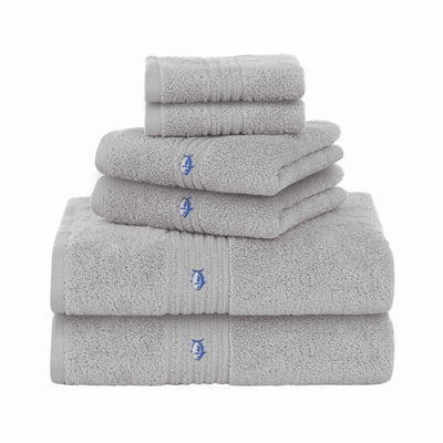Southern Tide Performance 5.0 Cotton Durable 6-Piece Bath Towel Set