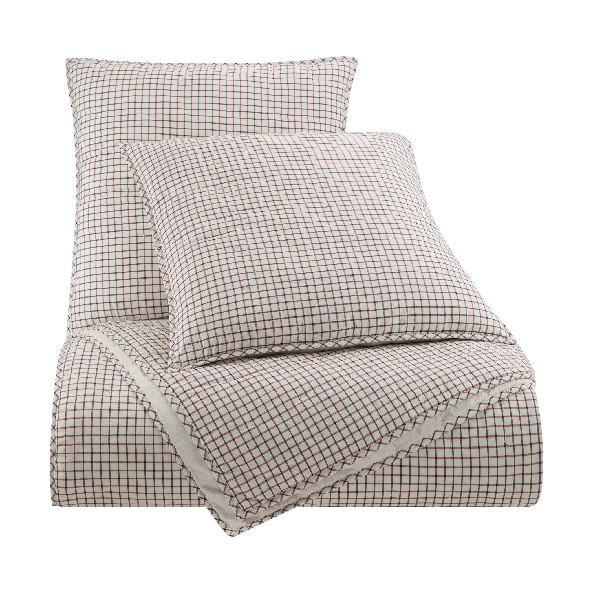 Southern Tide Raleigh 100% Cotton Reversible Super Soft Quilt and Euro