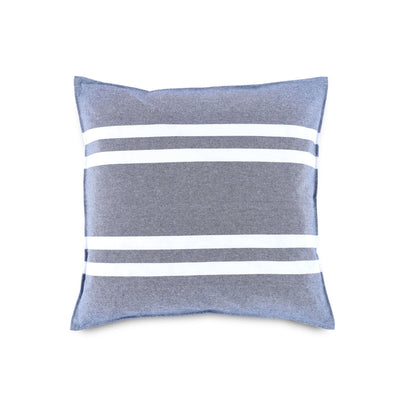 Southern Tide Sailor Stripe 100% Cotton Square Navy Decorative Pillow