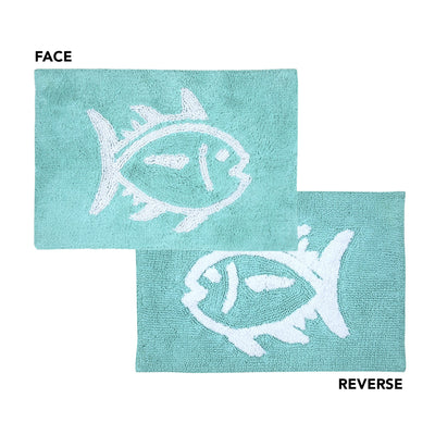 Southern Tide Skipjack Soft Reversible 100% Cotton Bath Rug