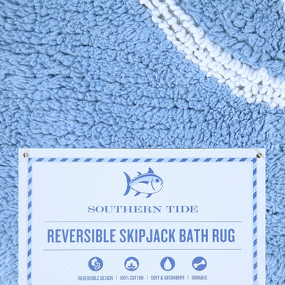 Southern Tide Skipjack Soft Reversible 100% Cotton Bath Rug