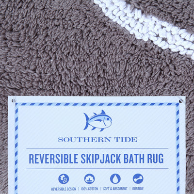 Southern Tide Skipjack Soft Reversible 100% Cotton Bath Rug