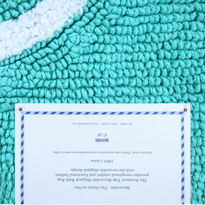 Southern Tide Skipjack Soft Reversible 100% Cotton Bath Rug