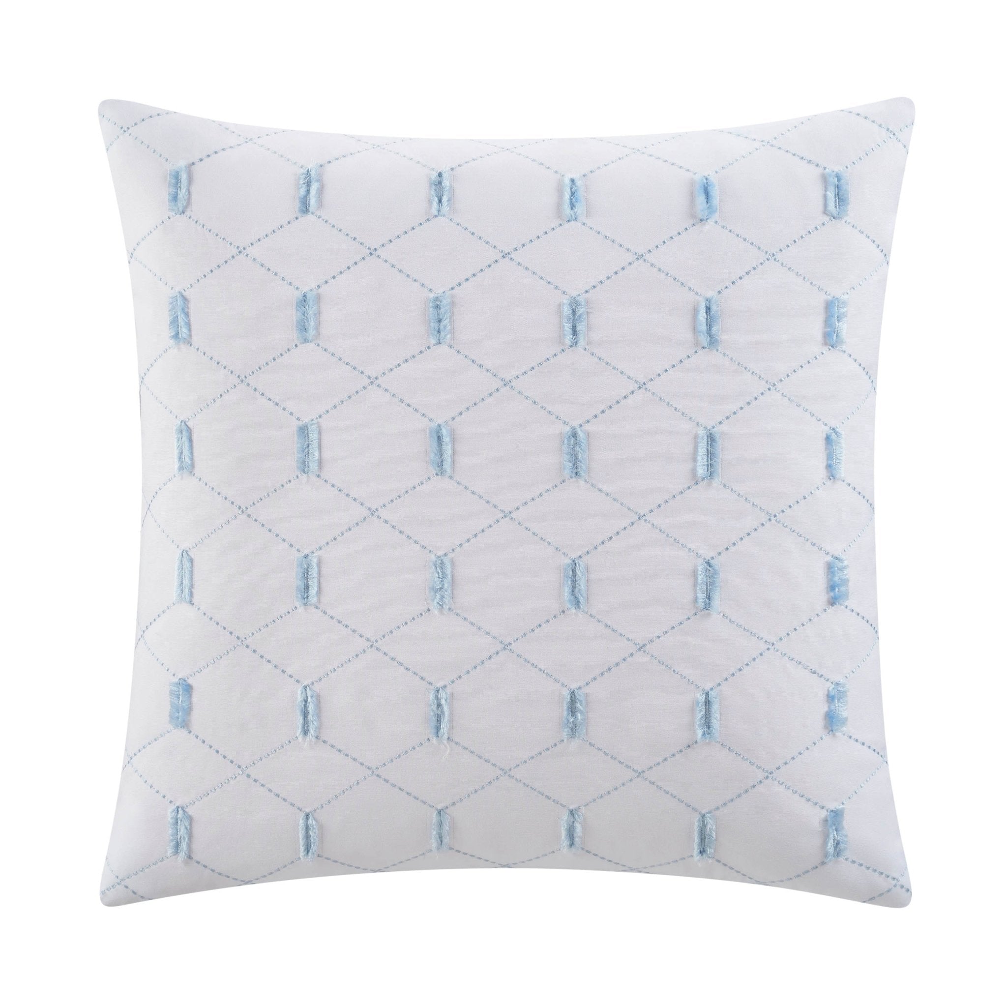 Southern Tide Southern Pines 100% Cotton Square White Decorative Pillow