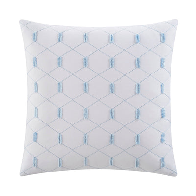 Southern Tide Southern Pines 100% Cotton Square White Decorative Pillow