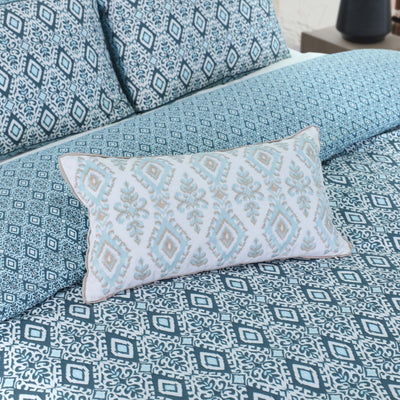 Southern Tide Summerfield Breakfast 100% Cotton Seaglass Decorative Pillow