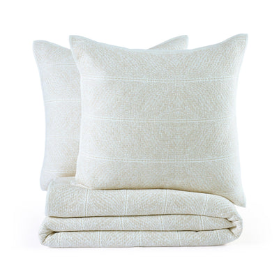 Southern Tide Tideline Coverlets White Sand Quilt and Euro