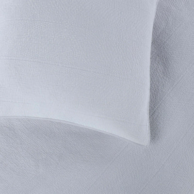 Southern Tide Tideline Reversible Coverlet Gray/White Quilt and Euro
