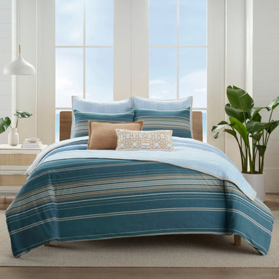 Southern Tide Trellis Square 100% Cotton Linen Decorative Pillow
