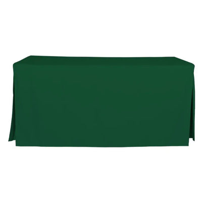Pine color tablecloth on a white background