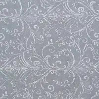Gray fabric swatch.