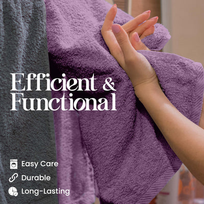 Utica Essentials 100% Cotton 6-Piece Soft Towel Set