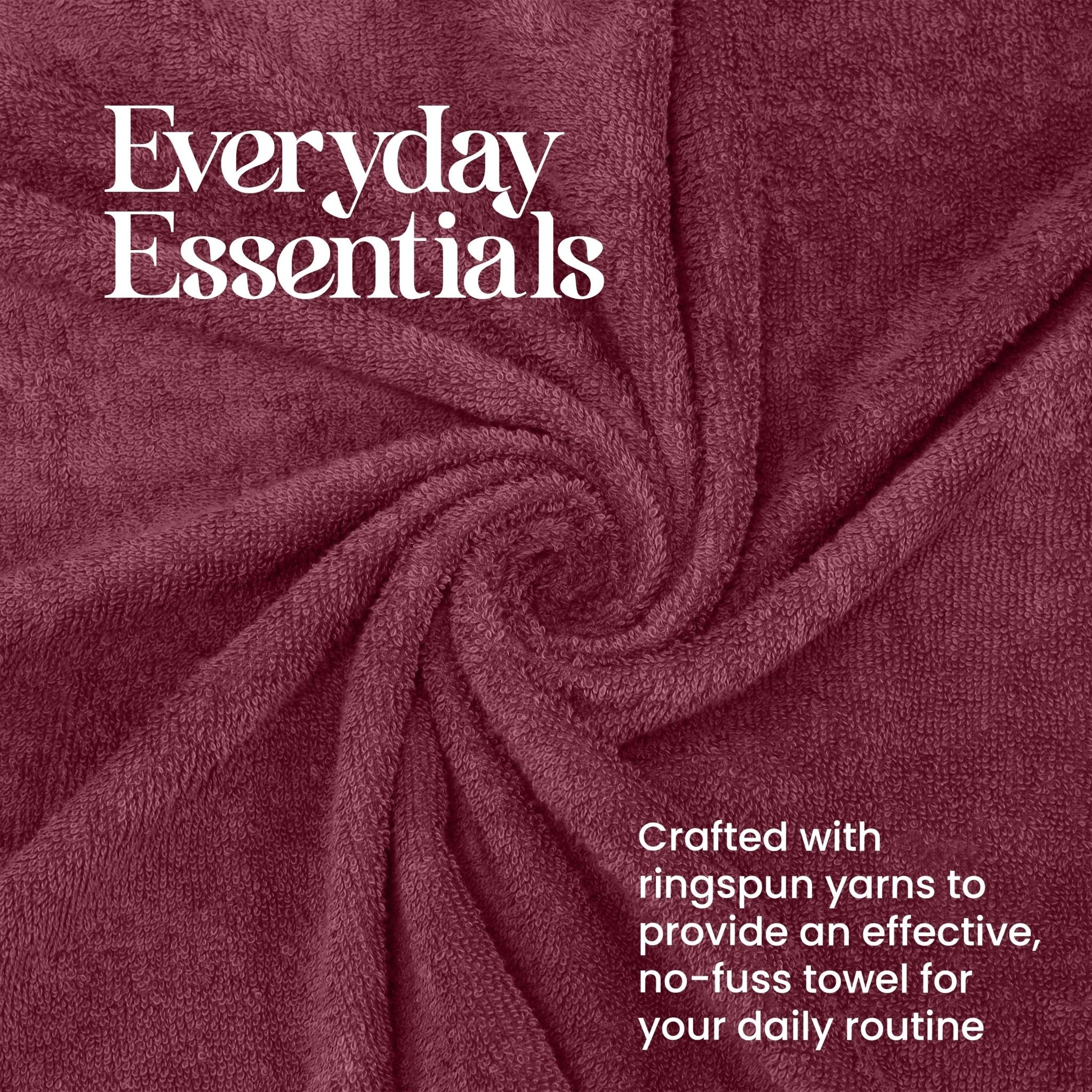 Utica Essentials 100% Cotton 6-Piece Soft Towel Set