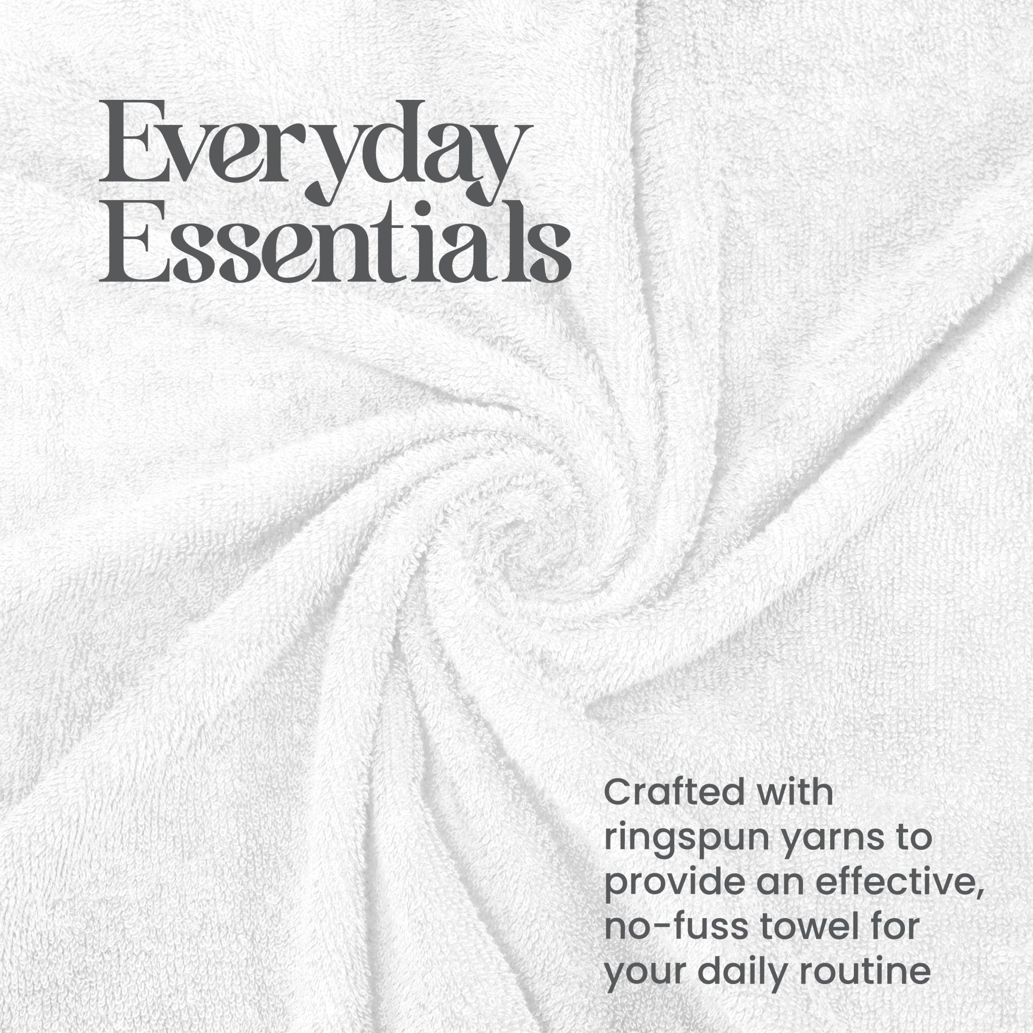 Utica Essentials 100% Cotton 6-Piece Soft Towel Set