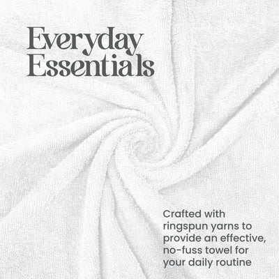 Utica Essentials 100% Cotton 6-Piece Soft Towel Set