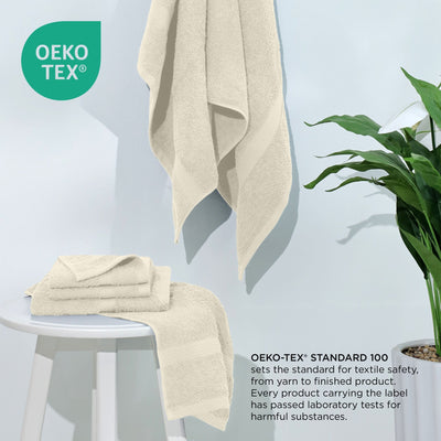 Utica Essentials 100% Cotton 6-Piece Soft Towel Set