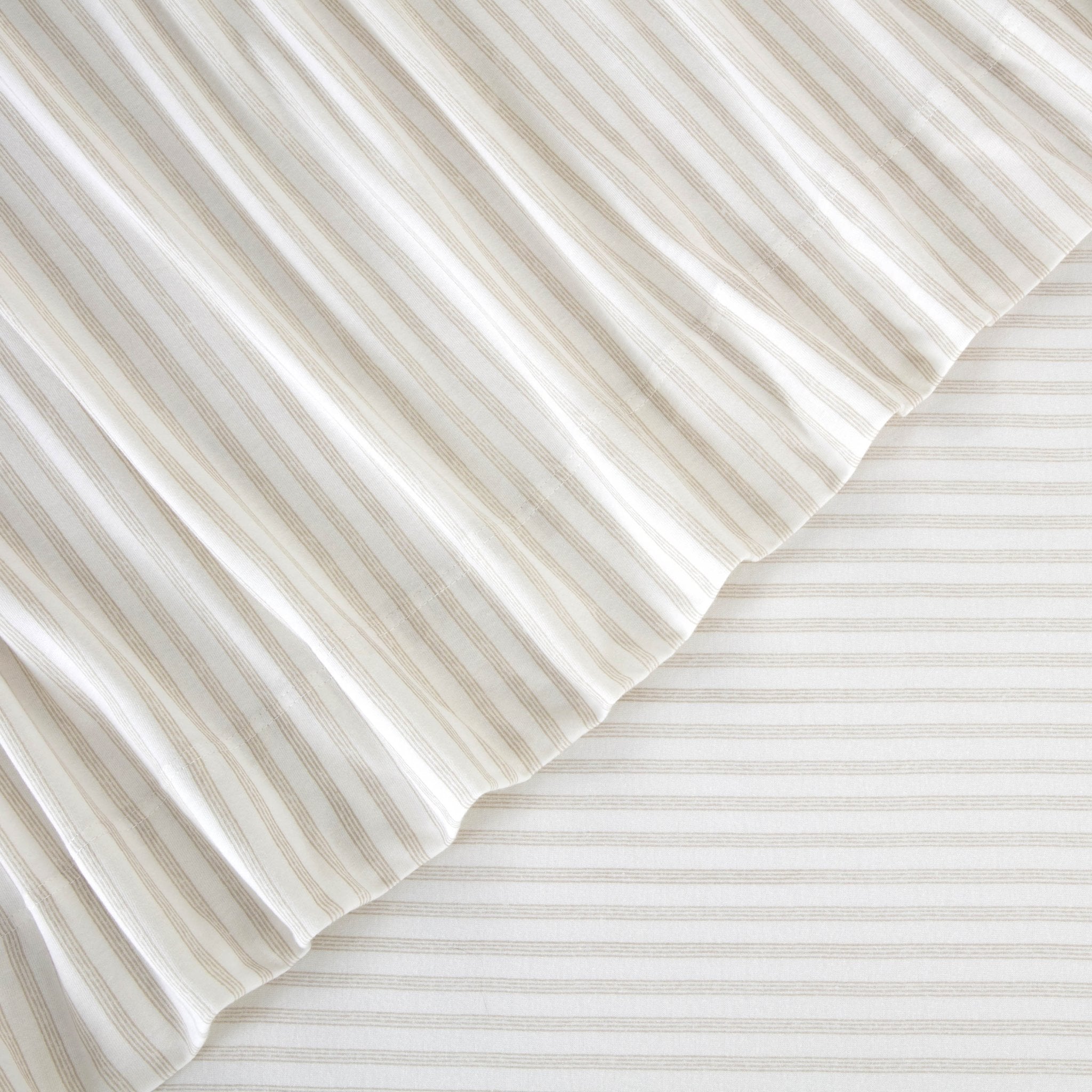 Vellux Aster Heathered Soft Taupe Sheet Set