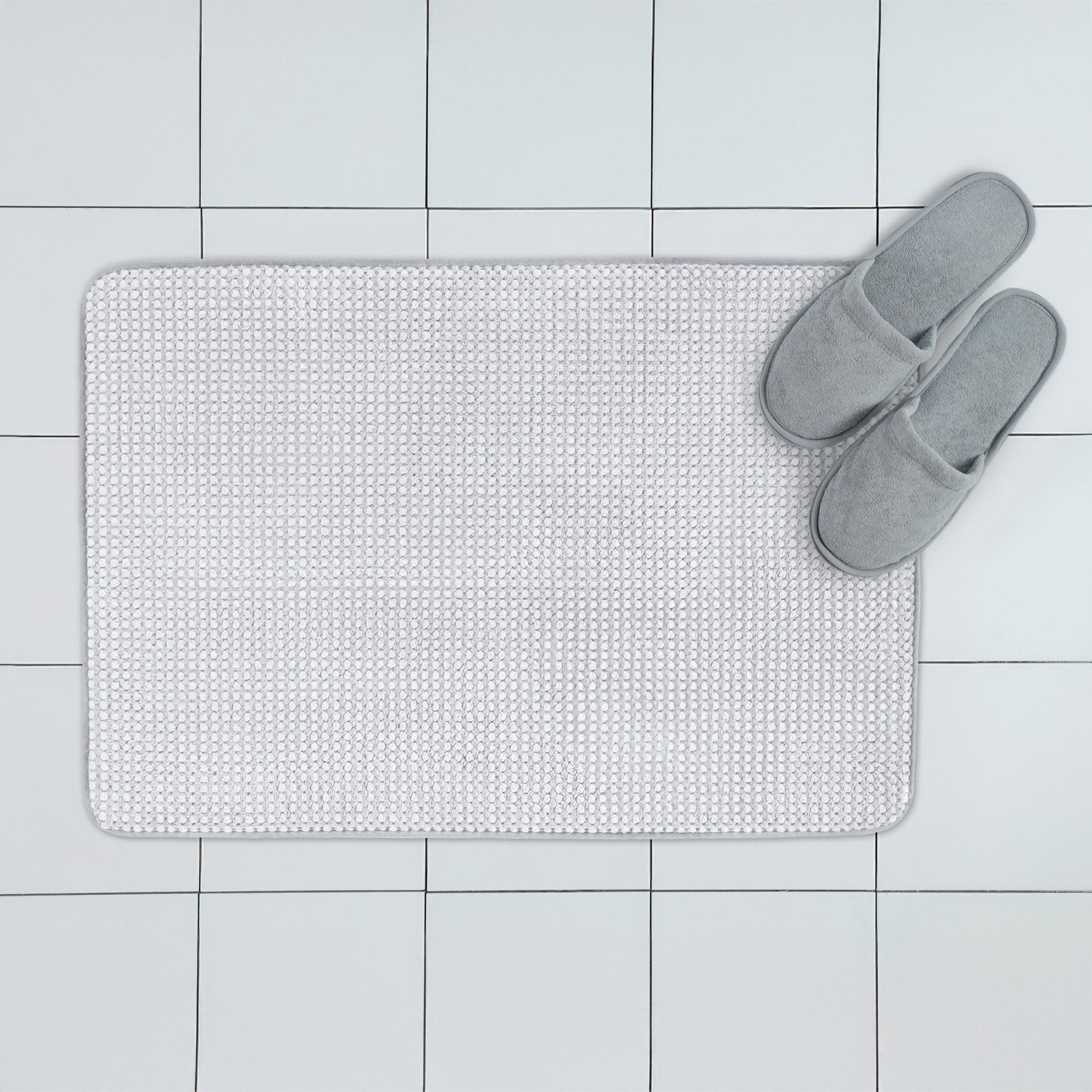 Vellux Bliss Non-Skid Backing Memory Foam Bath Rug