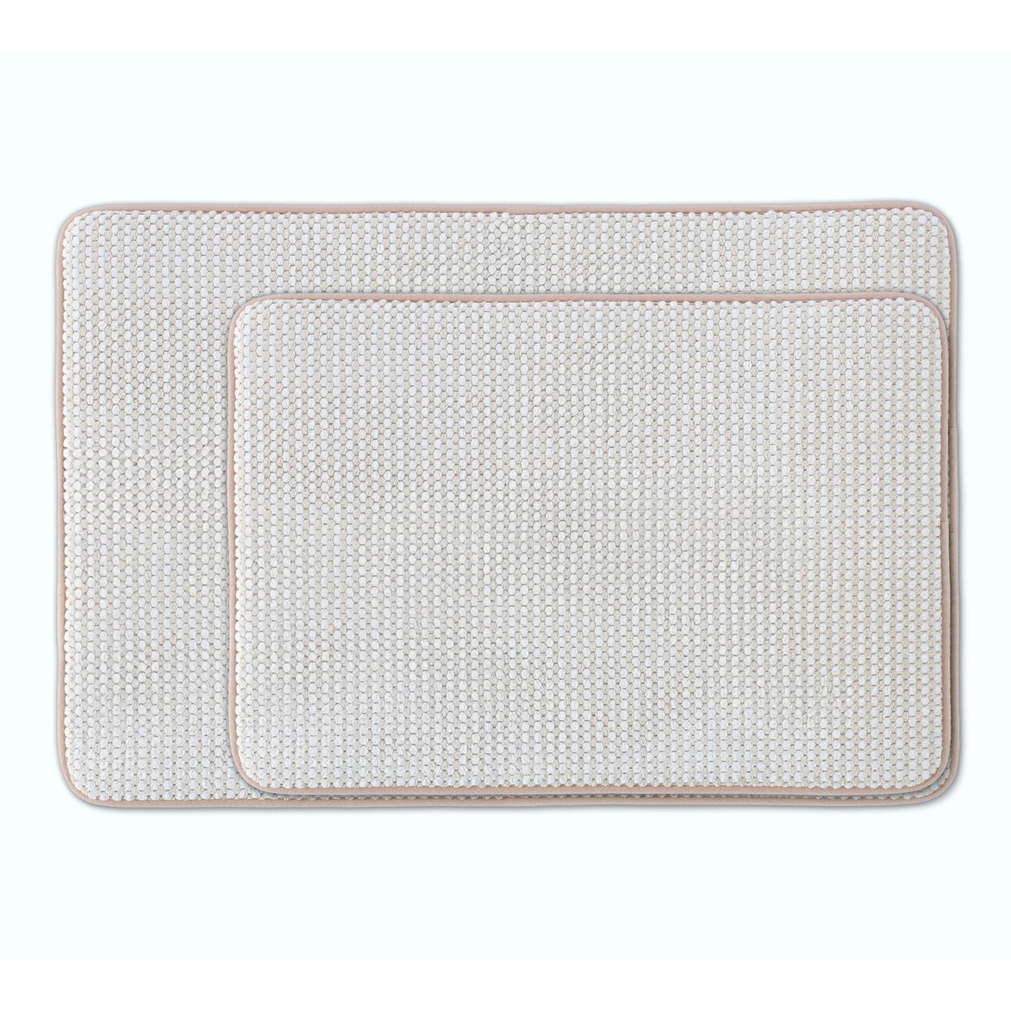 Vellux Bliss Non-Skid Backing Memory Foam Bath Rug