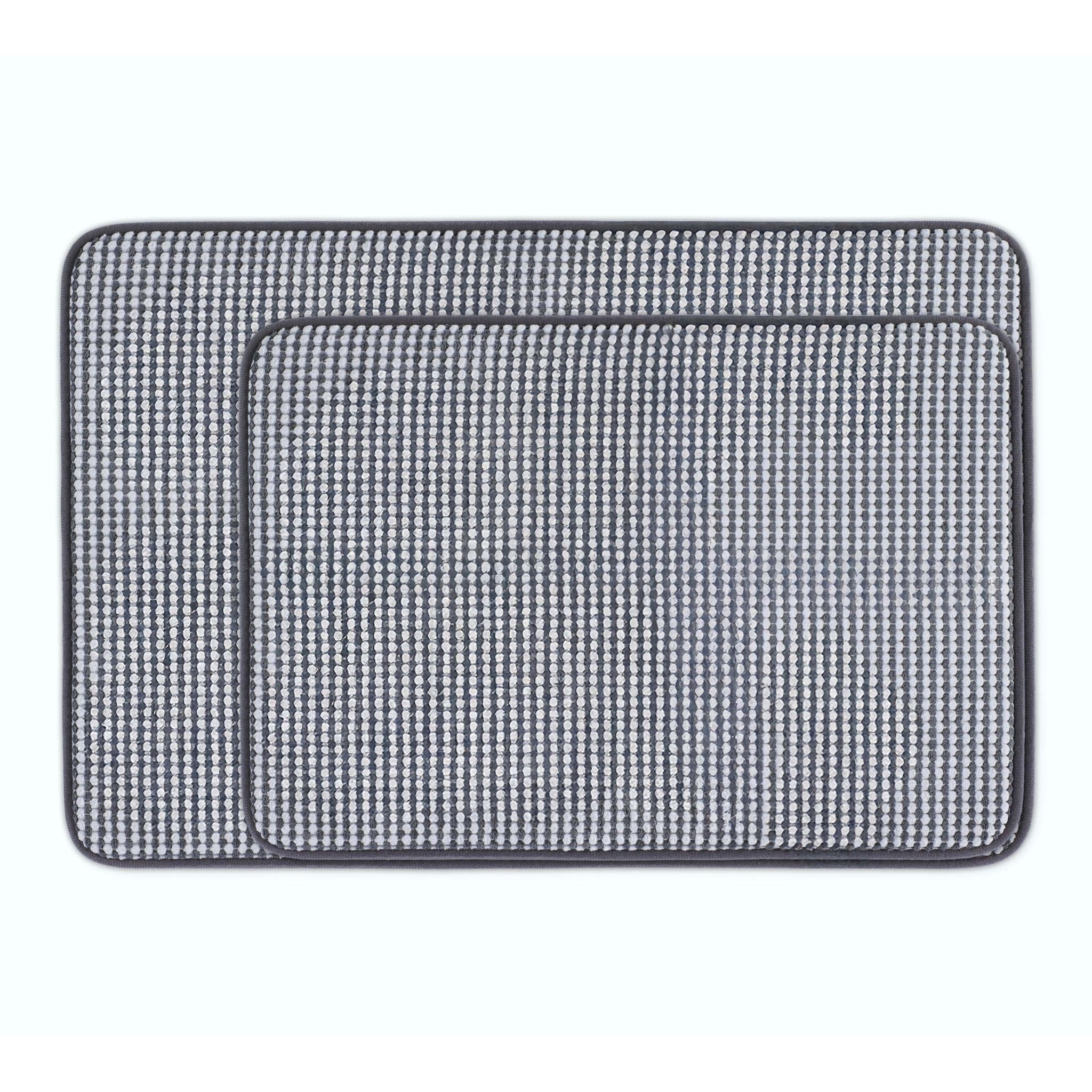 Vellux Bliss Non-Skid Backing Memory Foam Bath Rug