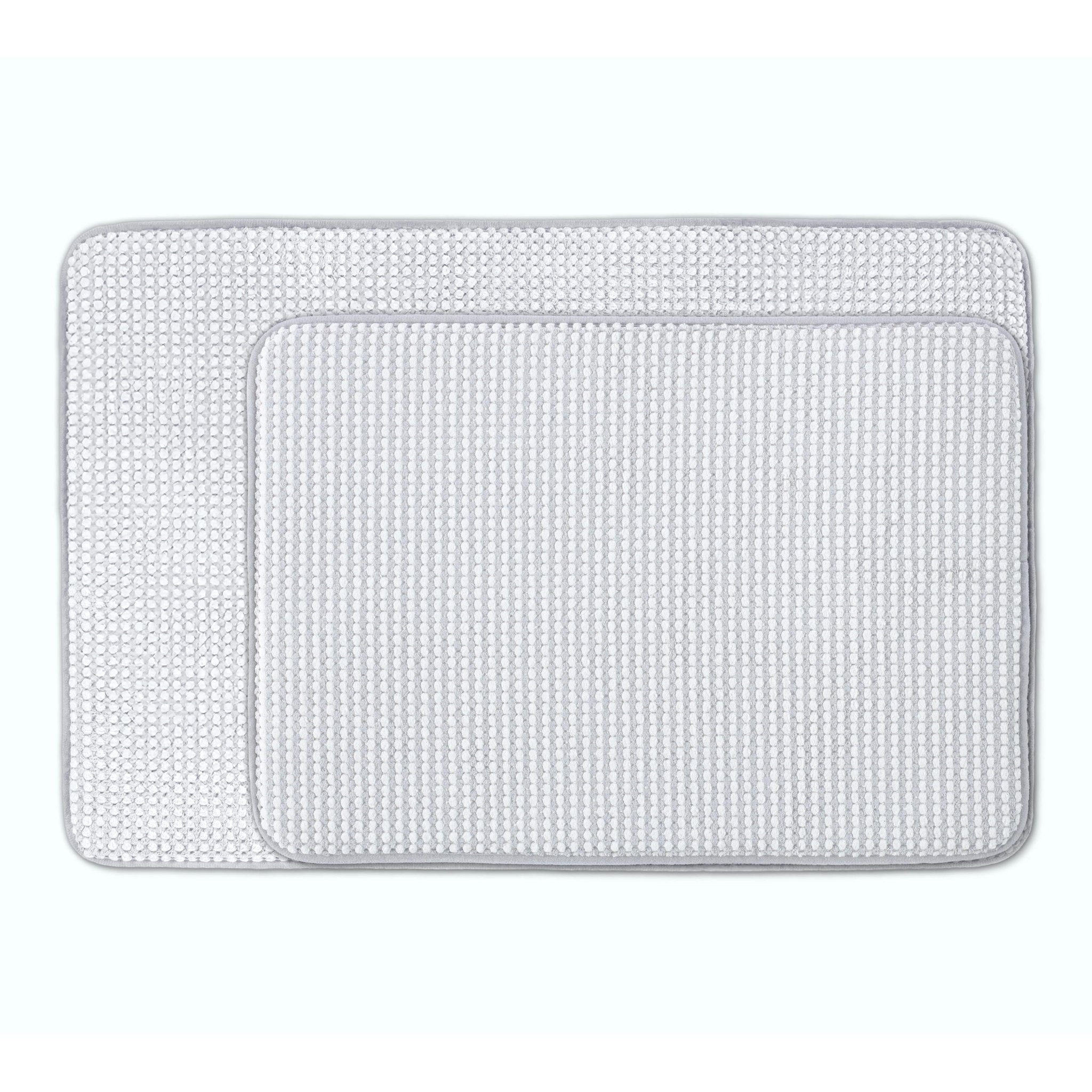 Vellux Bliss Non-Skid Backing Memory Foam Bath Rug
