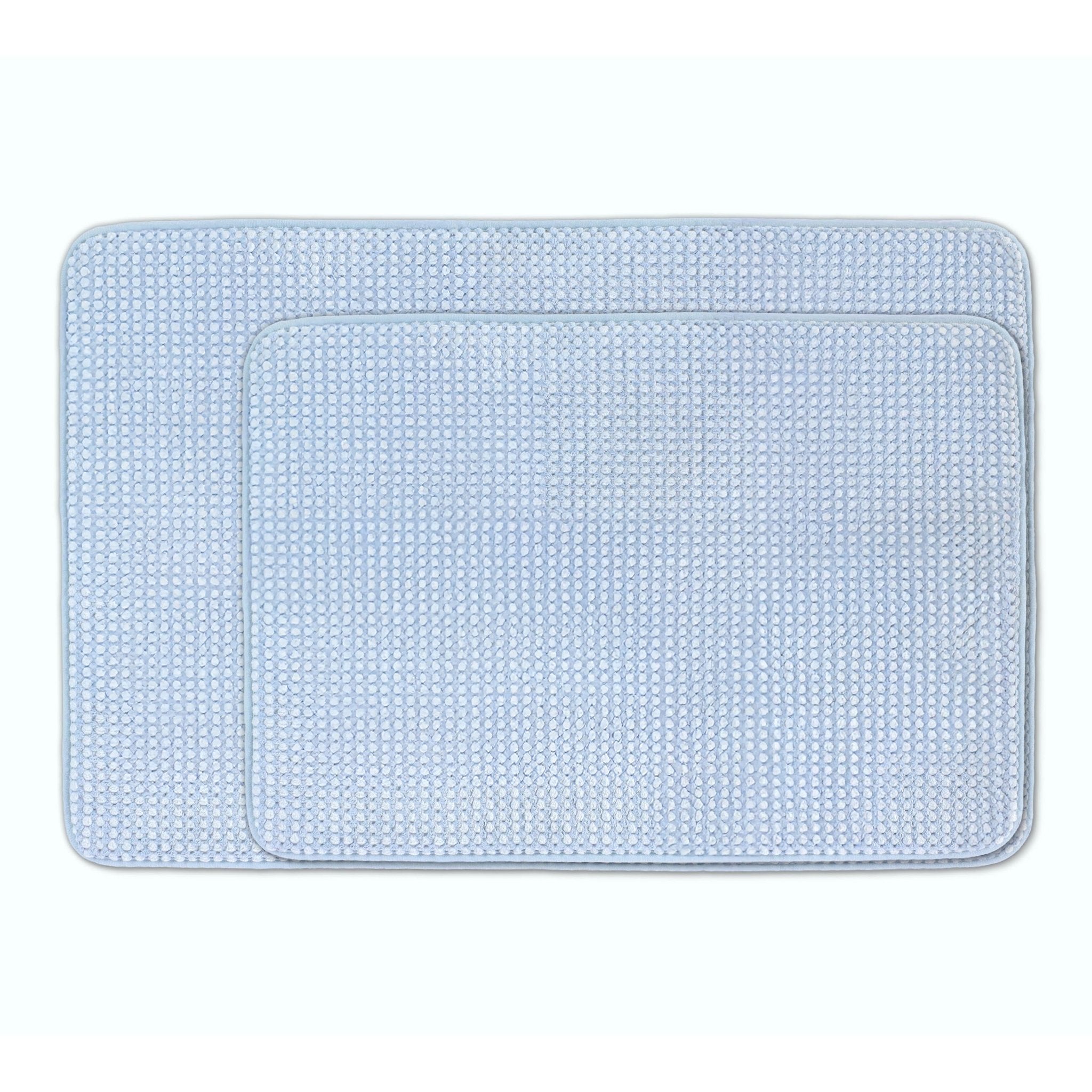 Vellux Bliss Non-Skid Backing Memory Foam Bath Rug