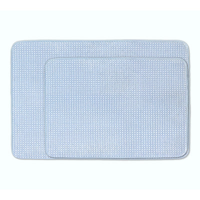 Vellux Bliss Non-Skid Backing Memory Foam Bath Rug