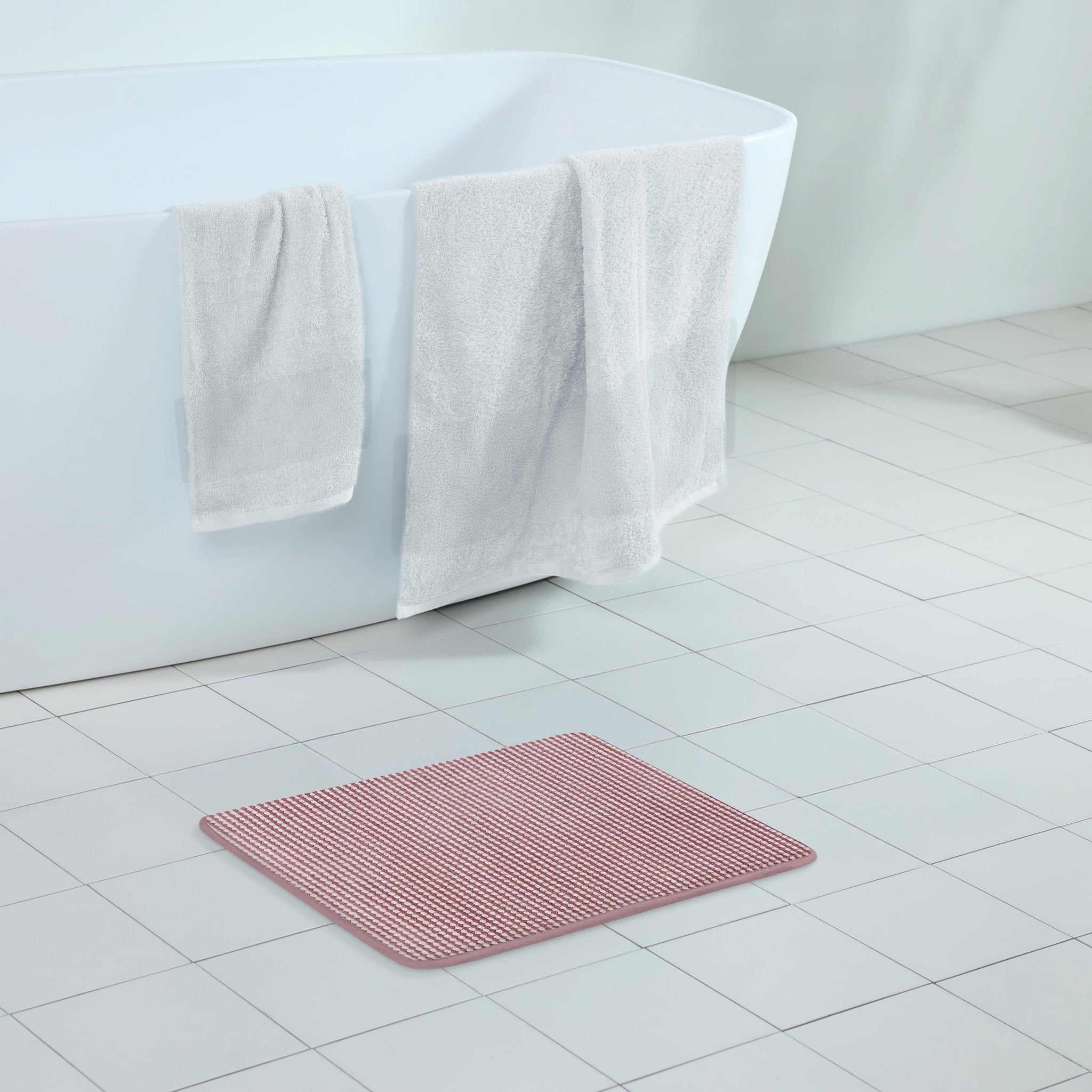 Vellux Bliss Non-Skid Backing Memory Foam Bath Rug