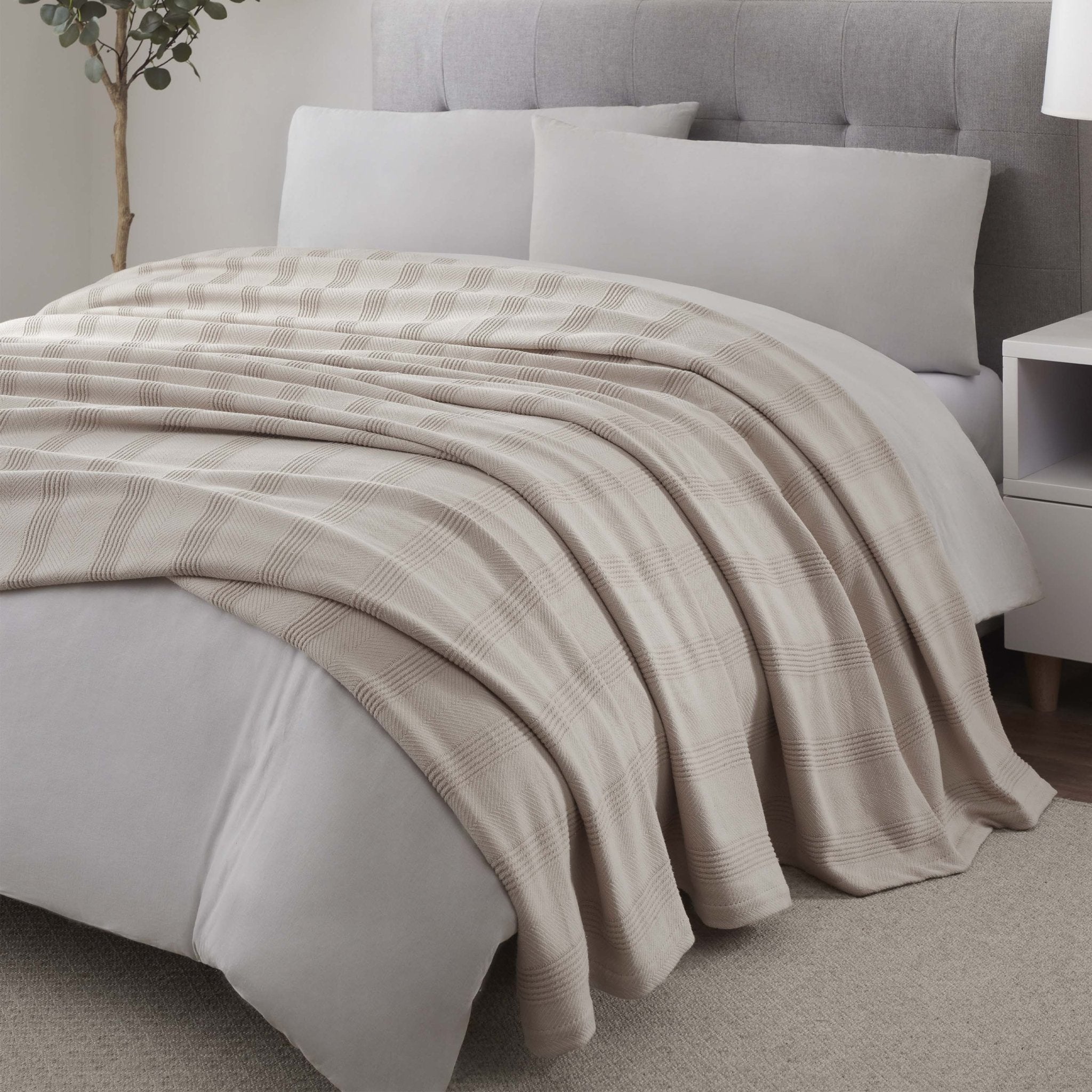 Vellux Cotton 100% Cotton All-Season Blanket