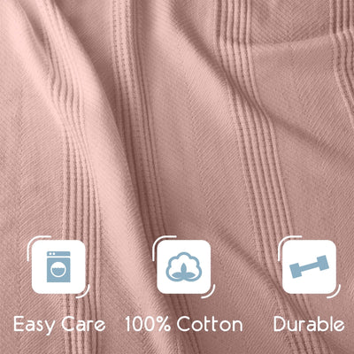 Vellux Cotton 100% Cotton All-Season Blanket