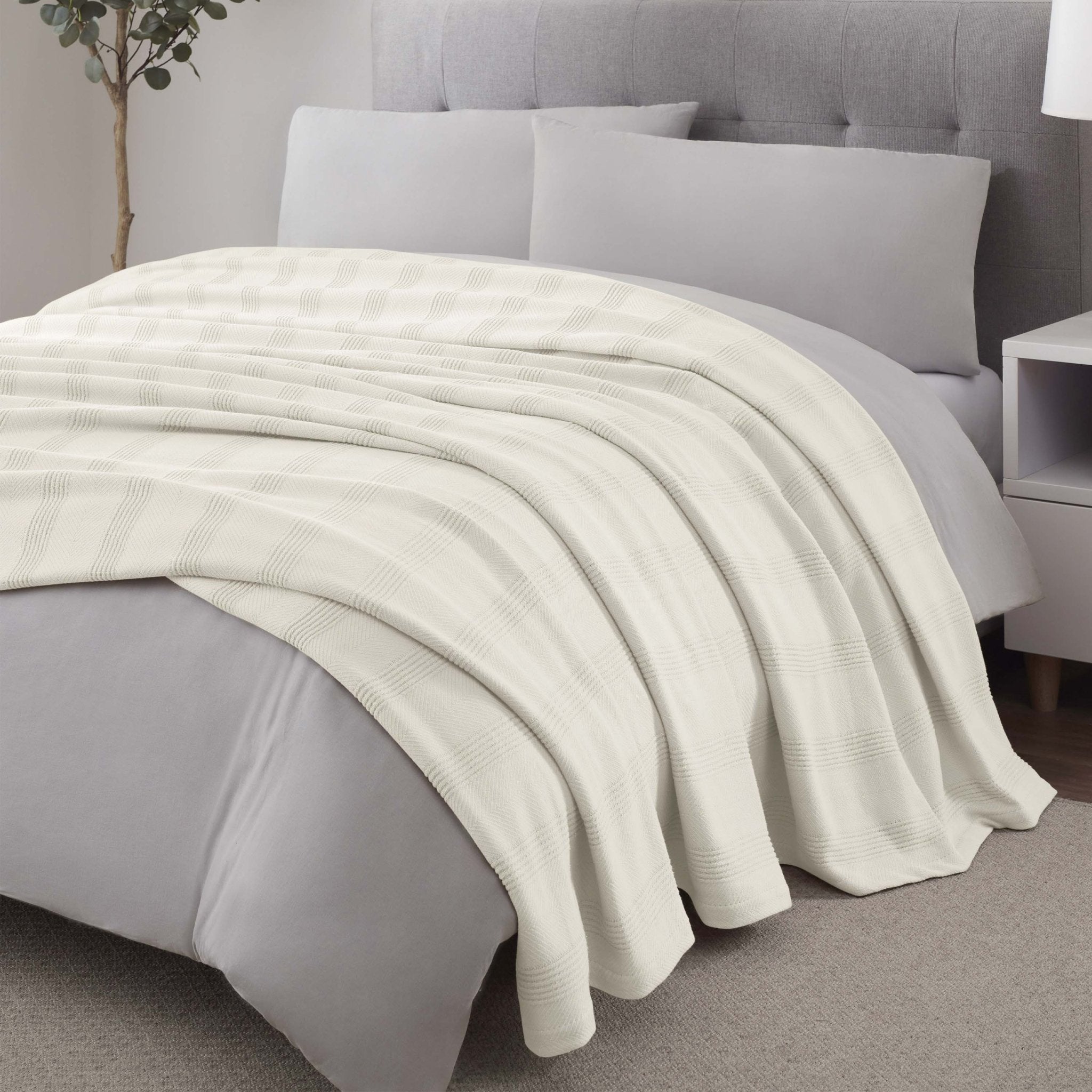 Vellux Cotton 100% Cotton All-Season Blanket