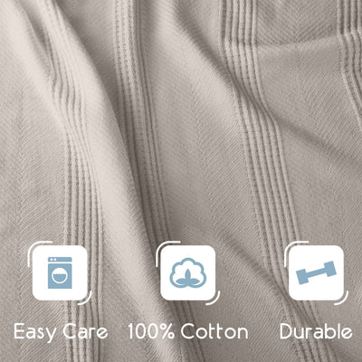 Vellux Cotton 100% Cotton All-Season Blanket