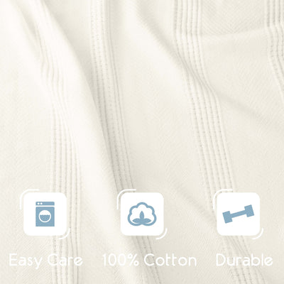 Vellux Cotton 100% Cotton All-Season Blanket
