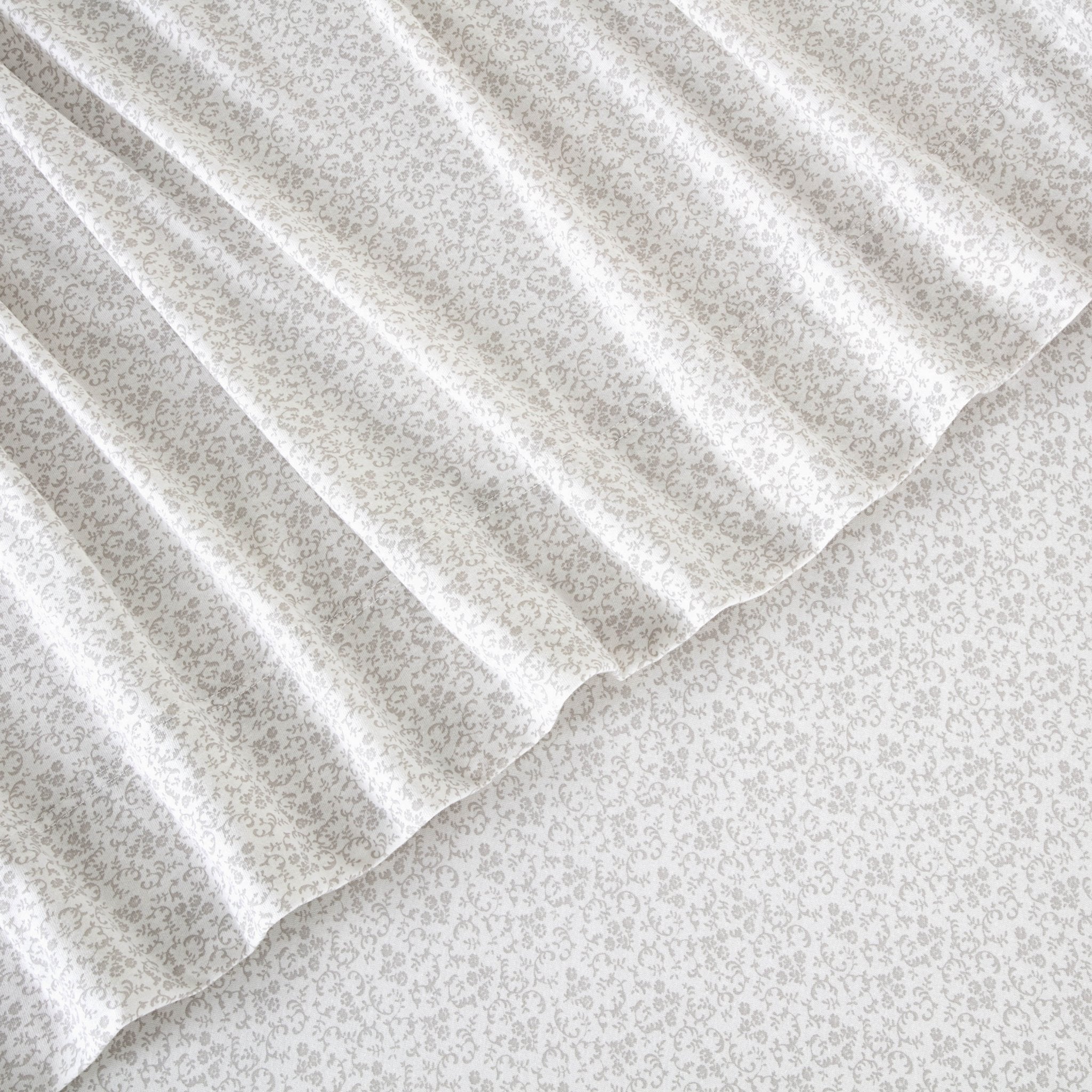 Vellux Lilo Heathered Soft Grey Sheet Set