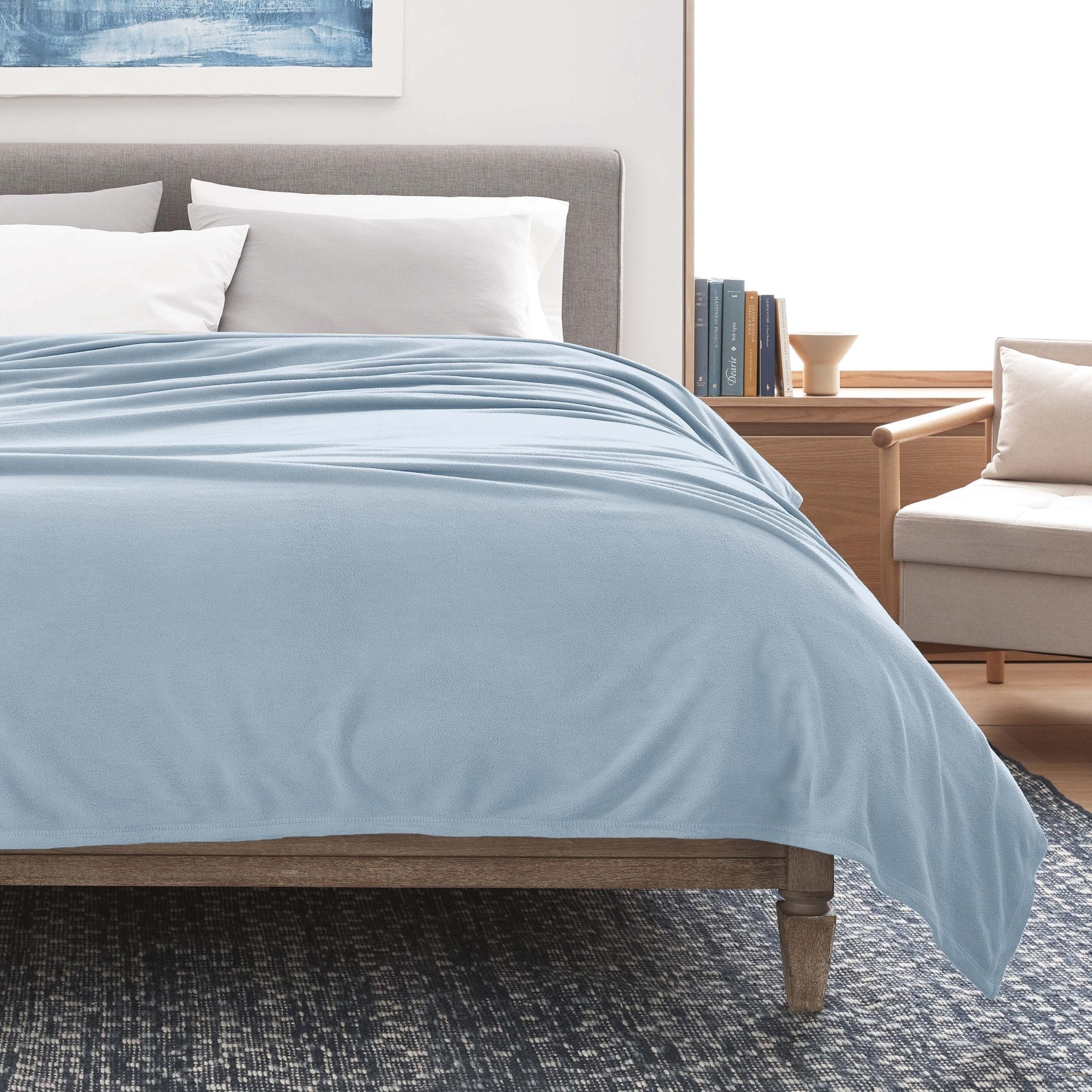 Vellux Micro Fleece Soft All-Season Blanket