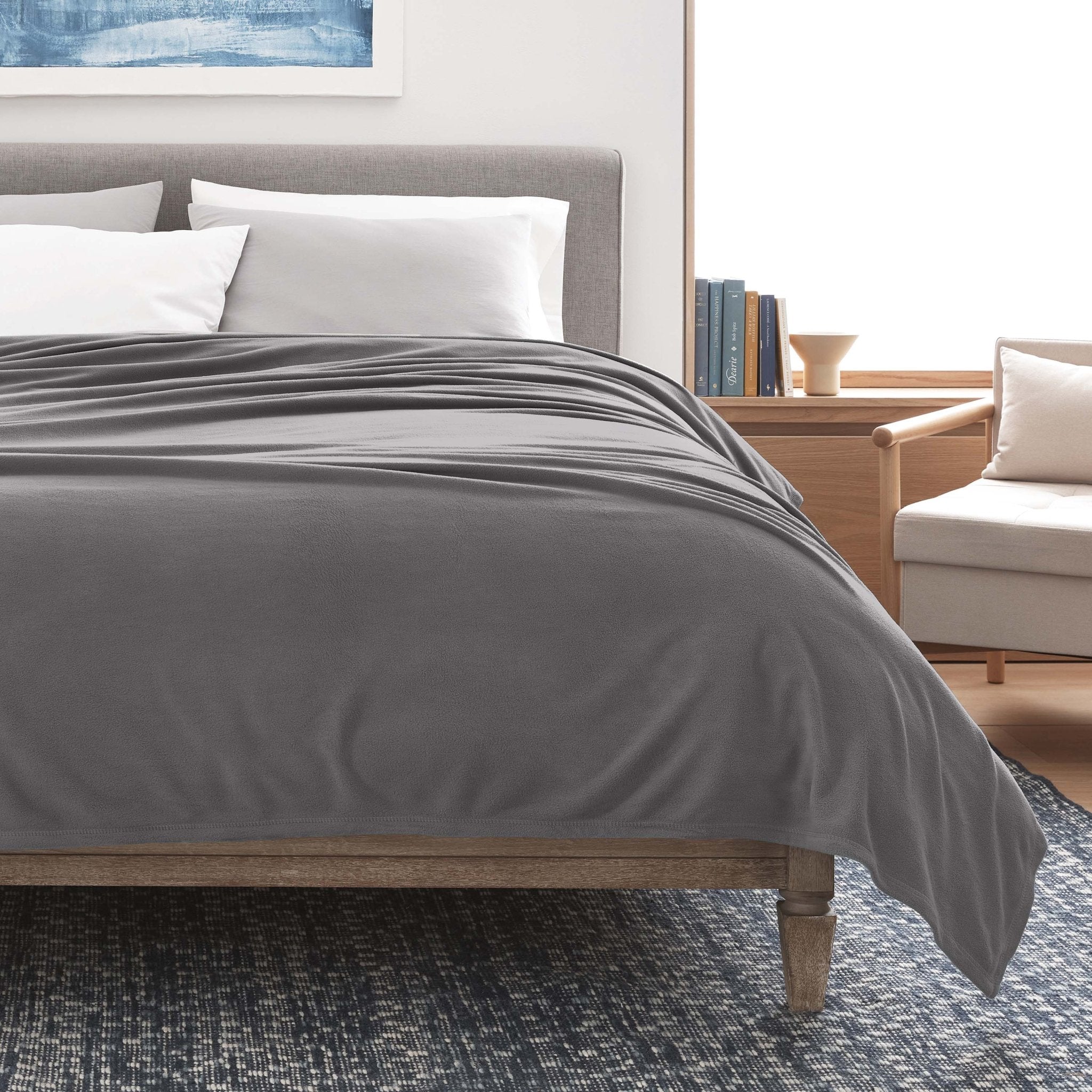 Vellux Micro Fleece Soft All-Season Blanket