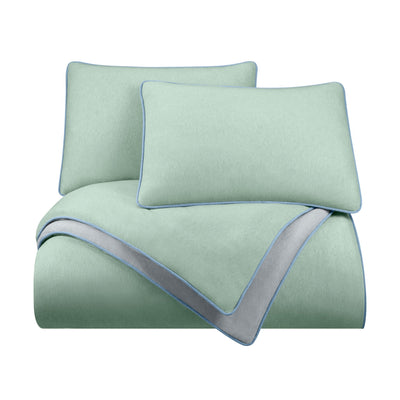 Vellux Snuggle Heathered Jersey Comforter Set