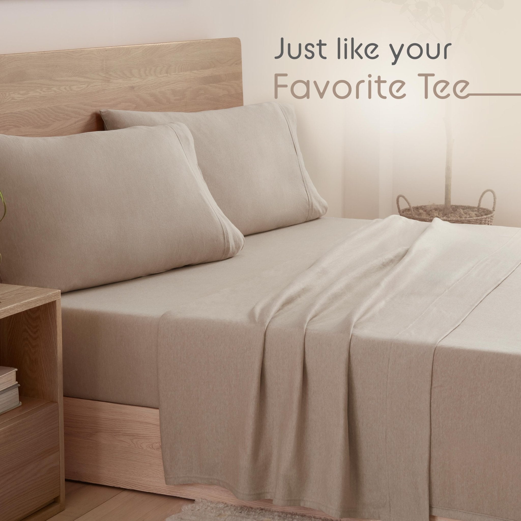 Vellux Snuggle Heathered Solid Sheet Set
