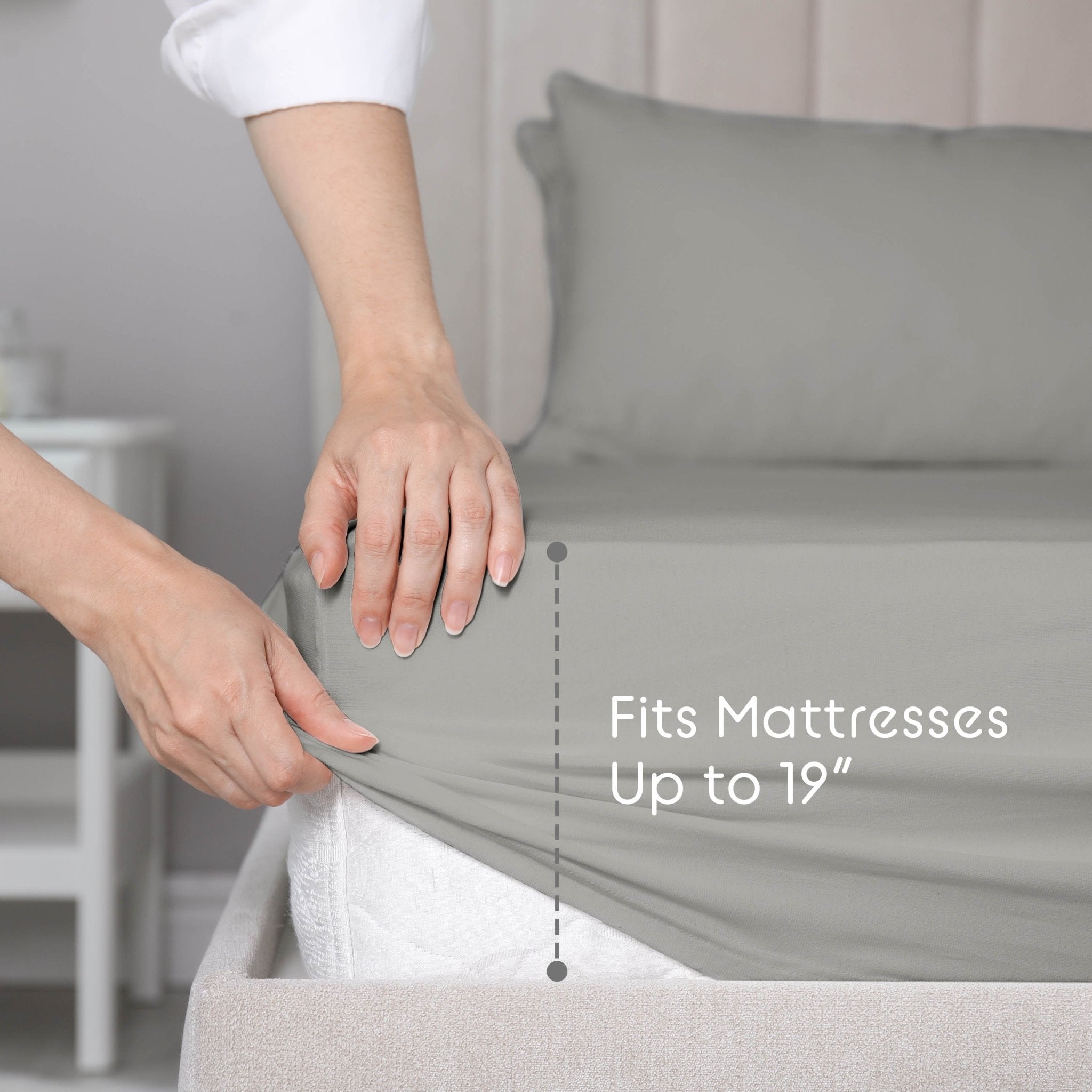 Vellux Snuggle Heathered Solid Sheet Set