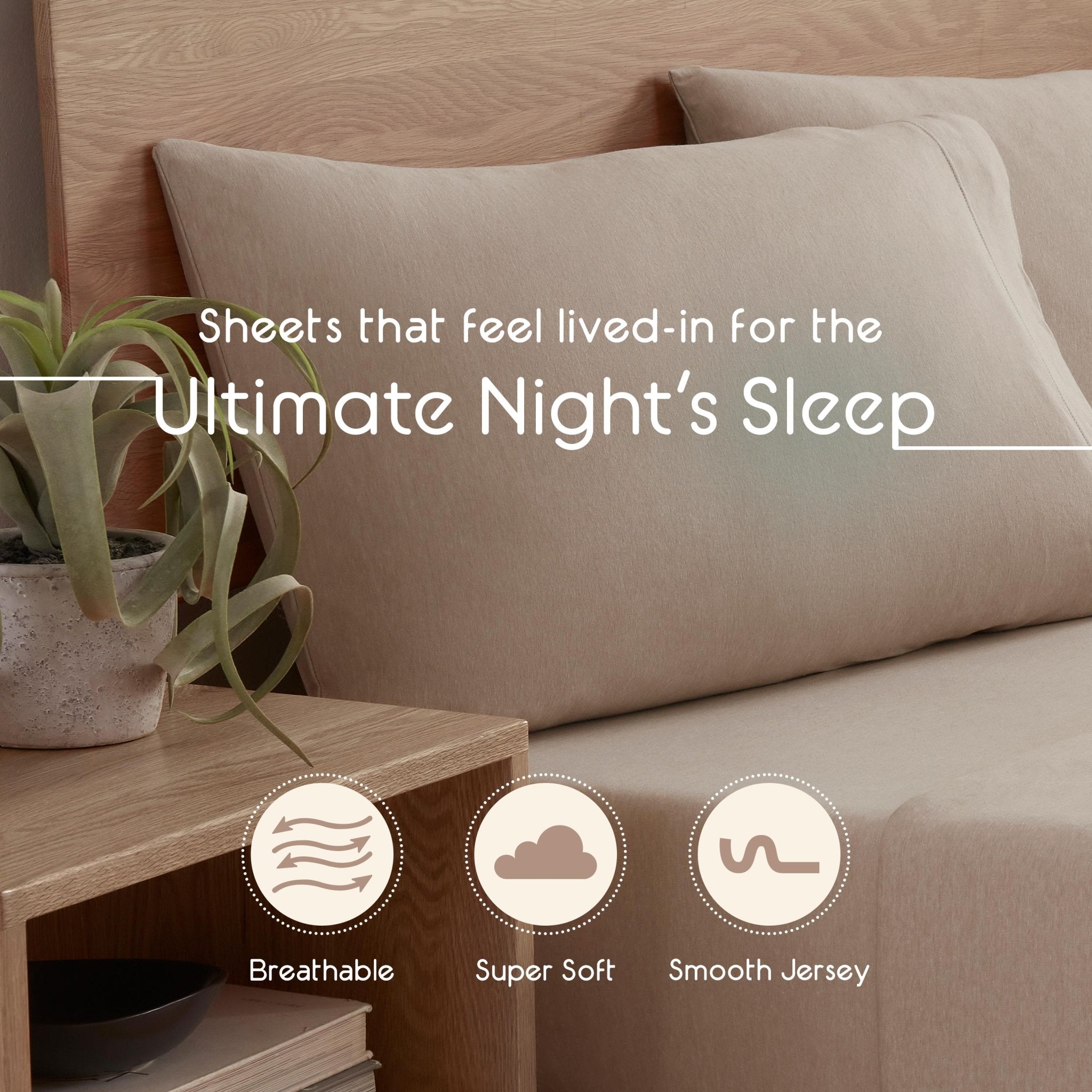 Vellux Snuggle Heathered Solid Sheet Set